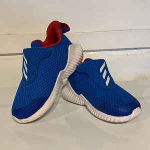 Kids Adidas, blue, white and red